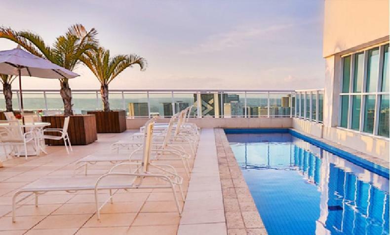 Apartamento Saint Moritz Express Flat Particular com Garagem, Estilo Industrial no Coração de Brasília Exterior foto